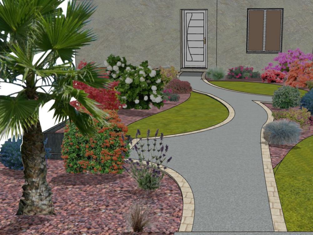 amenagement jardin 77