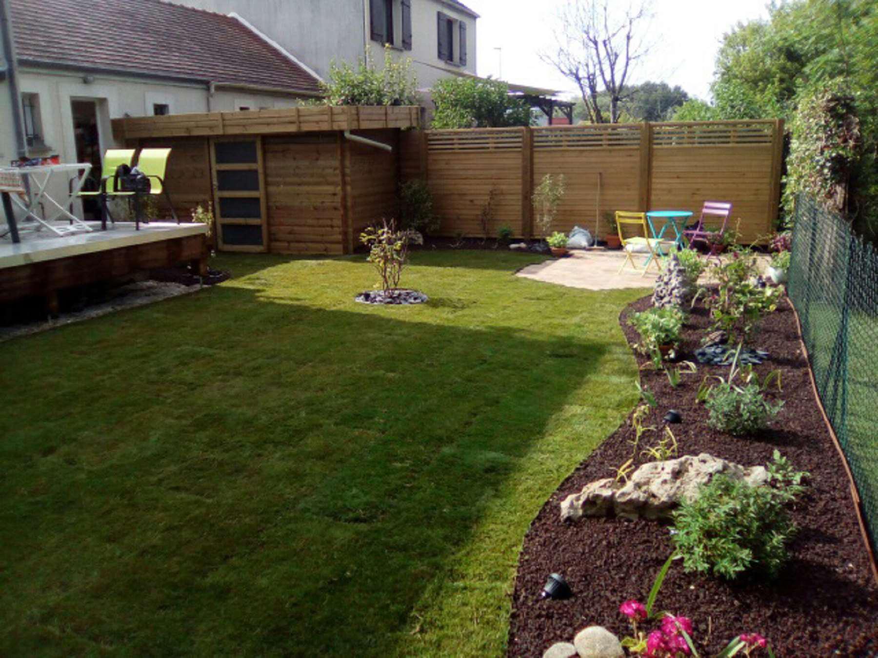amenagement jardin 77