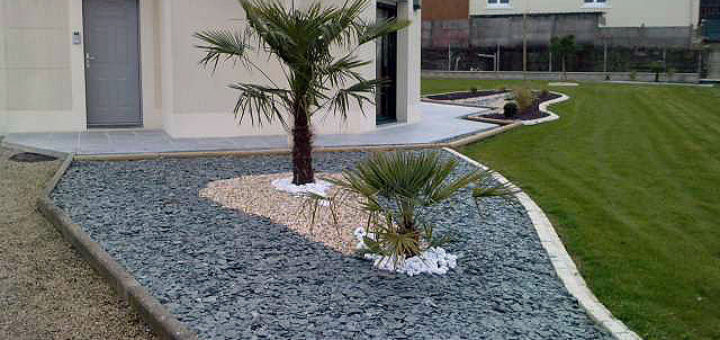 amenagement jardin ardoise