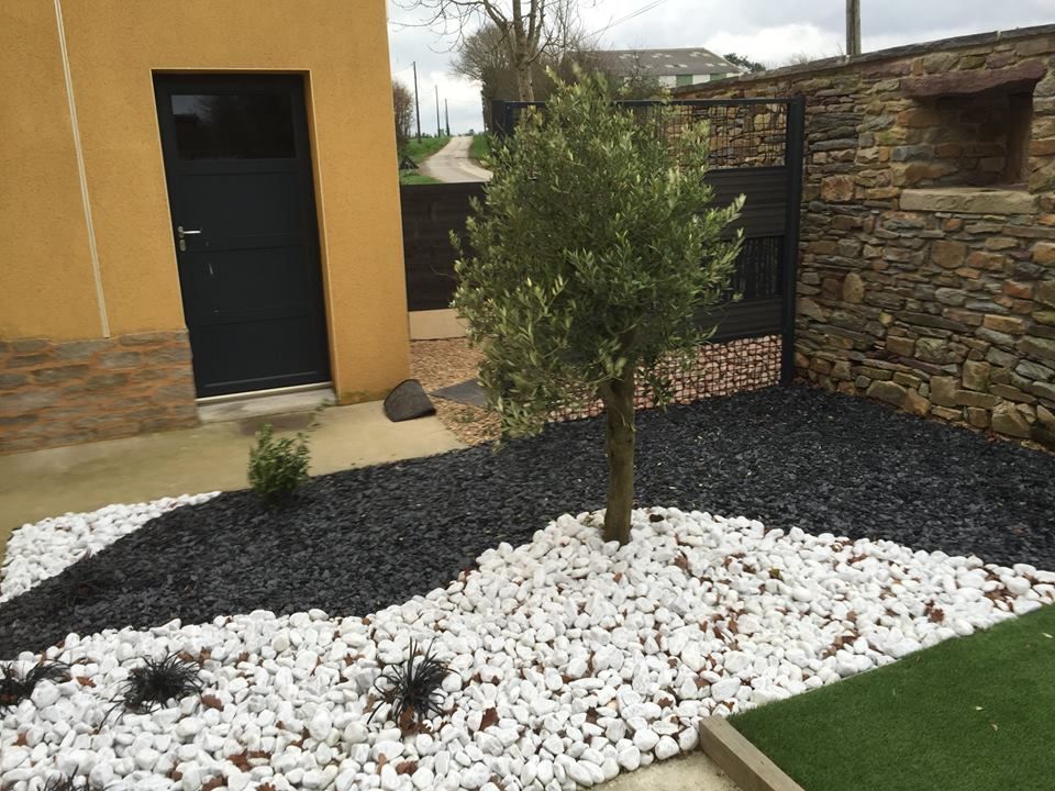amenagement jardin ardoise