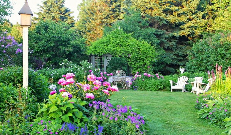 amenagement jardin bucolique