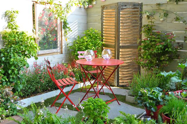 amenagement jardin bucolique