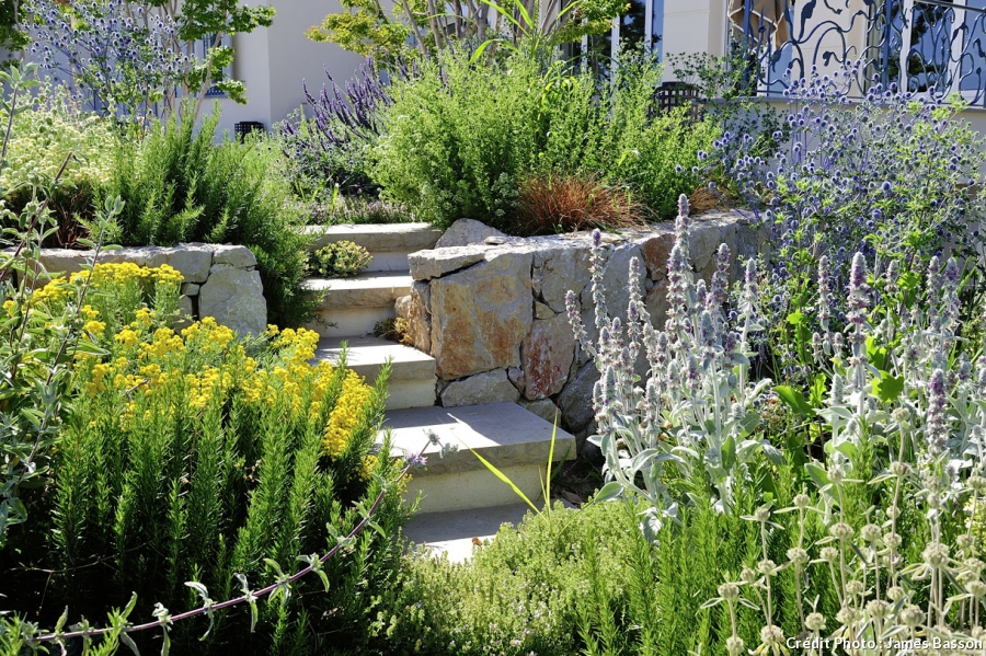 amenagement jardin restanque