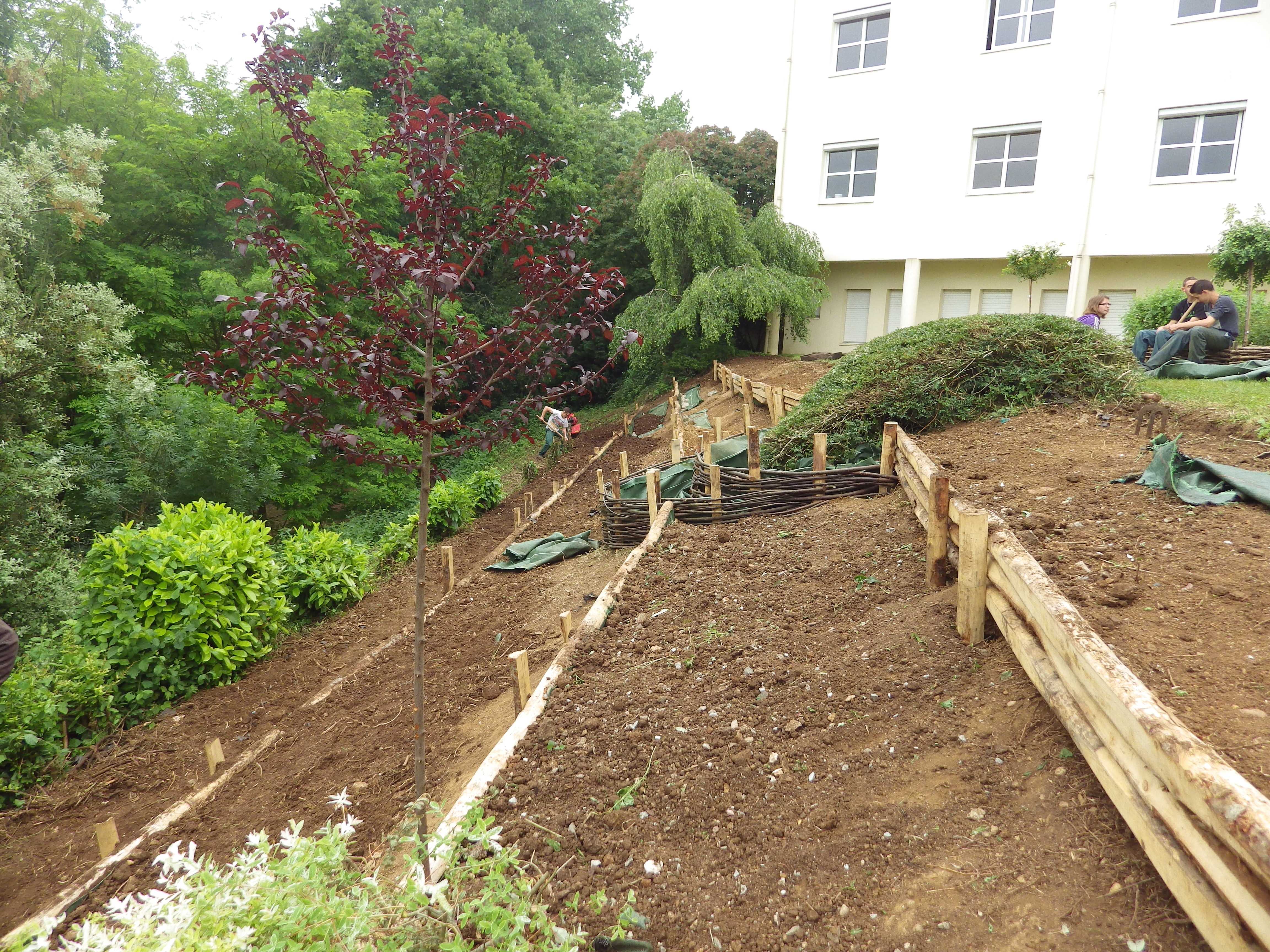 amenagement jardin restanque