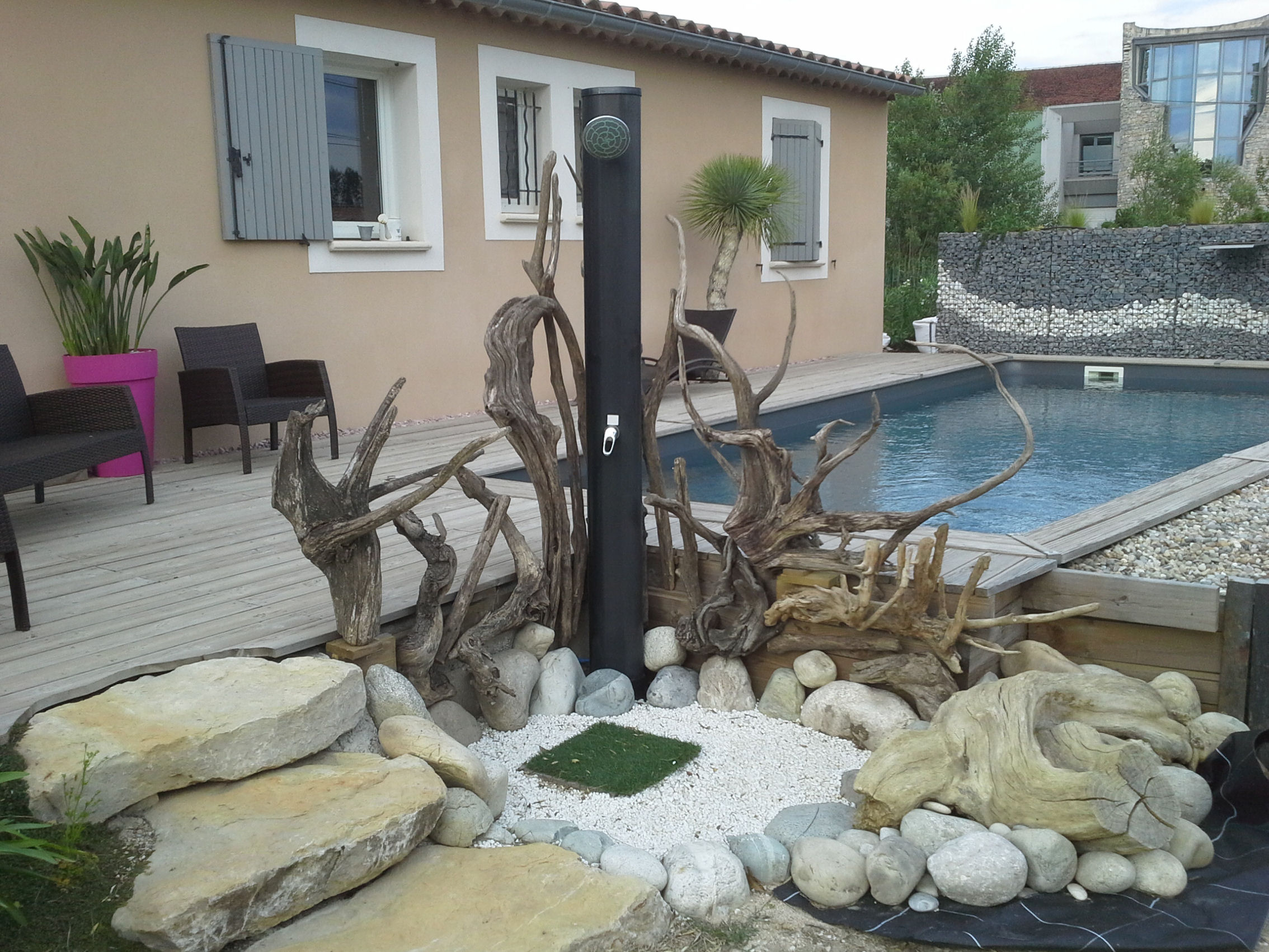 decoration exterieur bois
