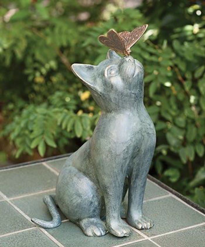 decoration exterieur chat