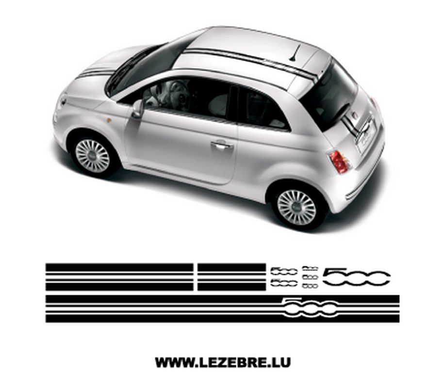 decoration exterieur fiat 500