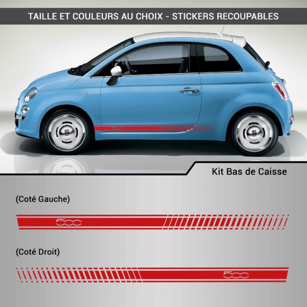 decoration exterieur fiat 500