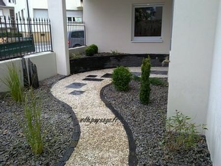 decoration exterieur gravier