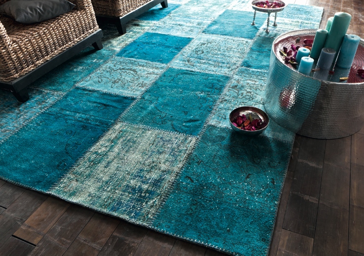decoration exterieur turquoise