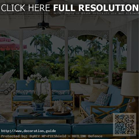 decoration exterieur veranda