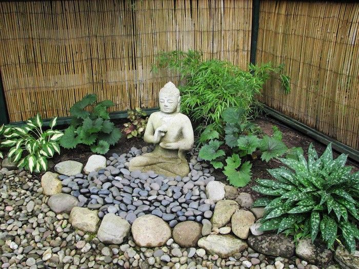 decoration jardin bouddha