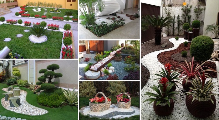 decoration jardin couleur