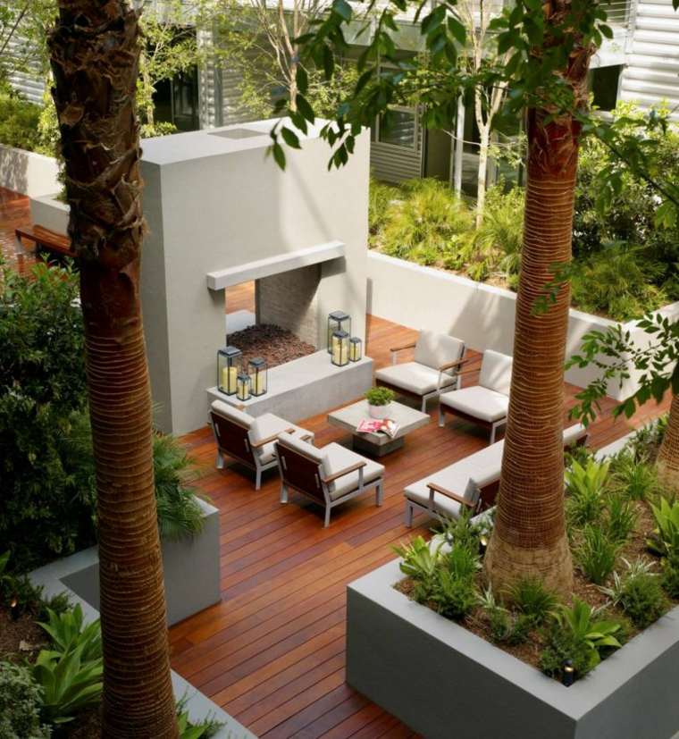 decoration jardin de terrasse