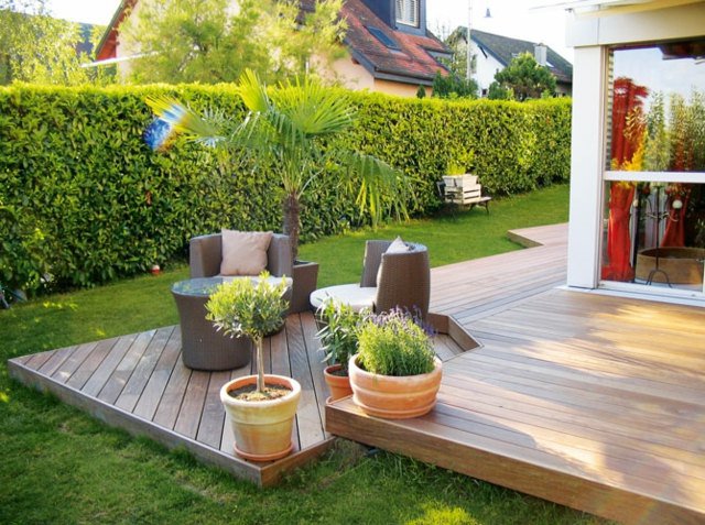 decoration jardin de terrasse