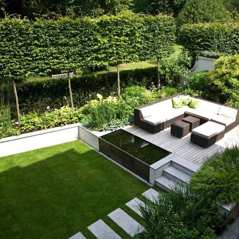 decoration jardin de terrasse