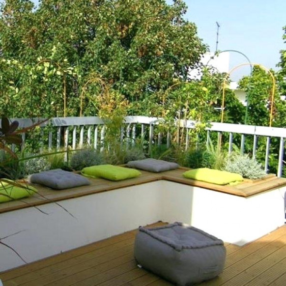 decoration jardin de terrasse