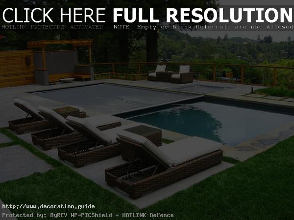 decoration jardin piscine