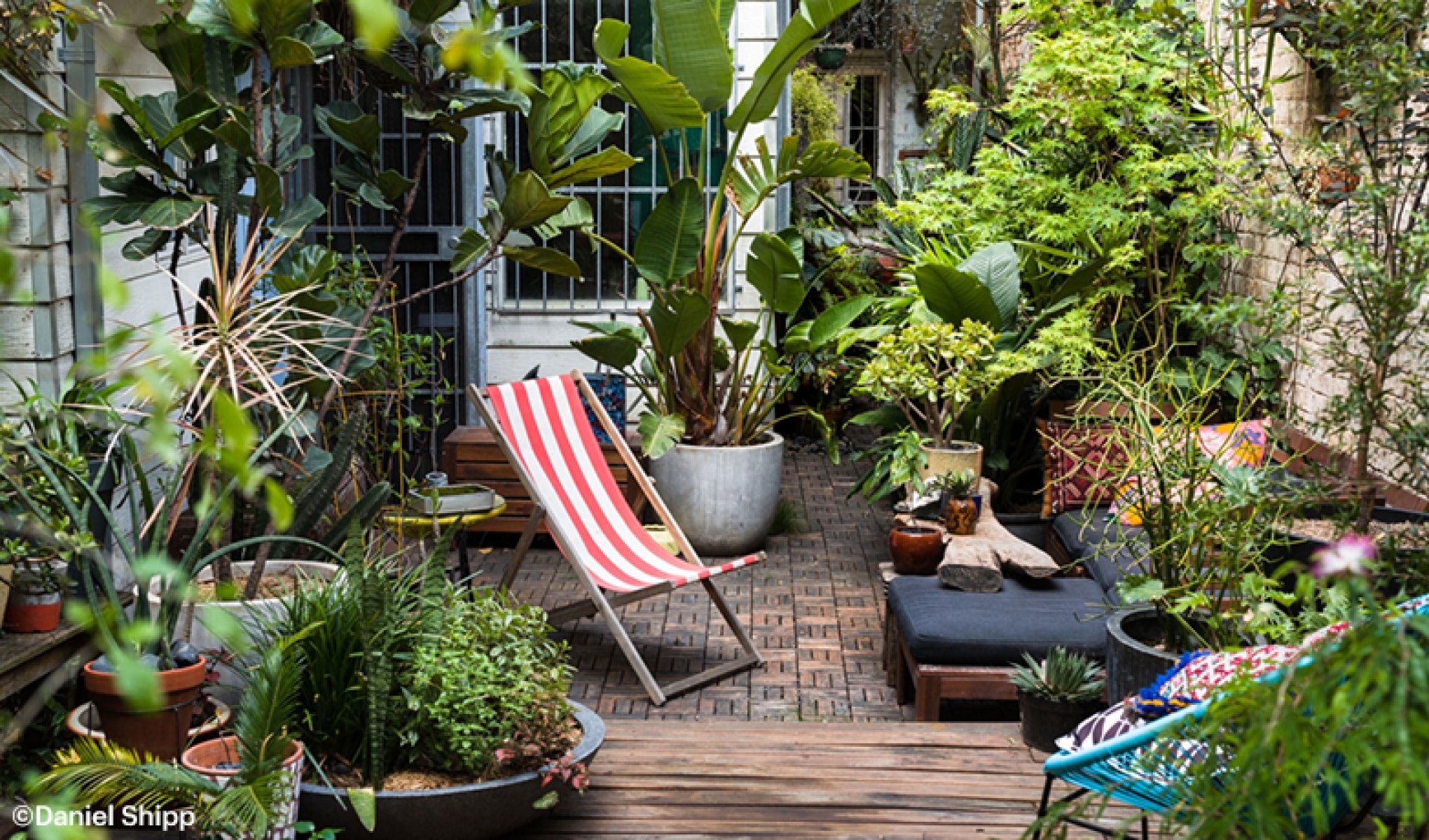 decoration jardin vintage