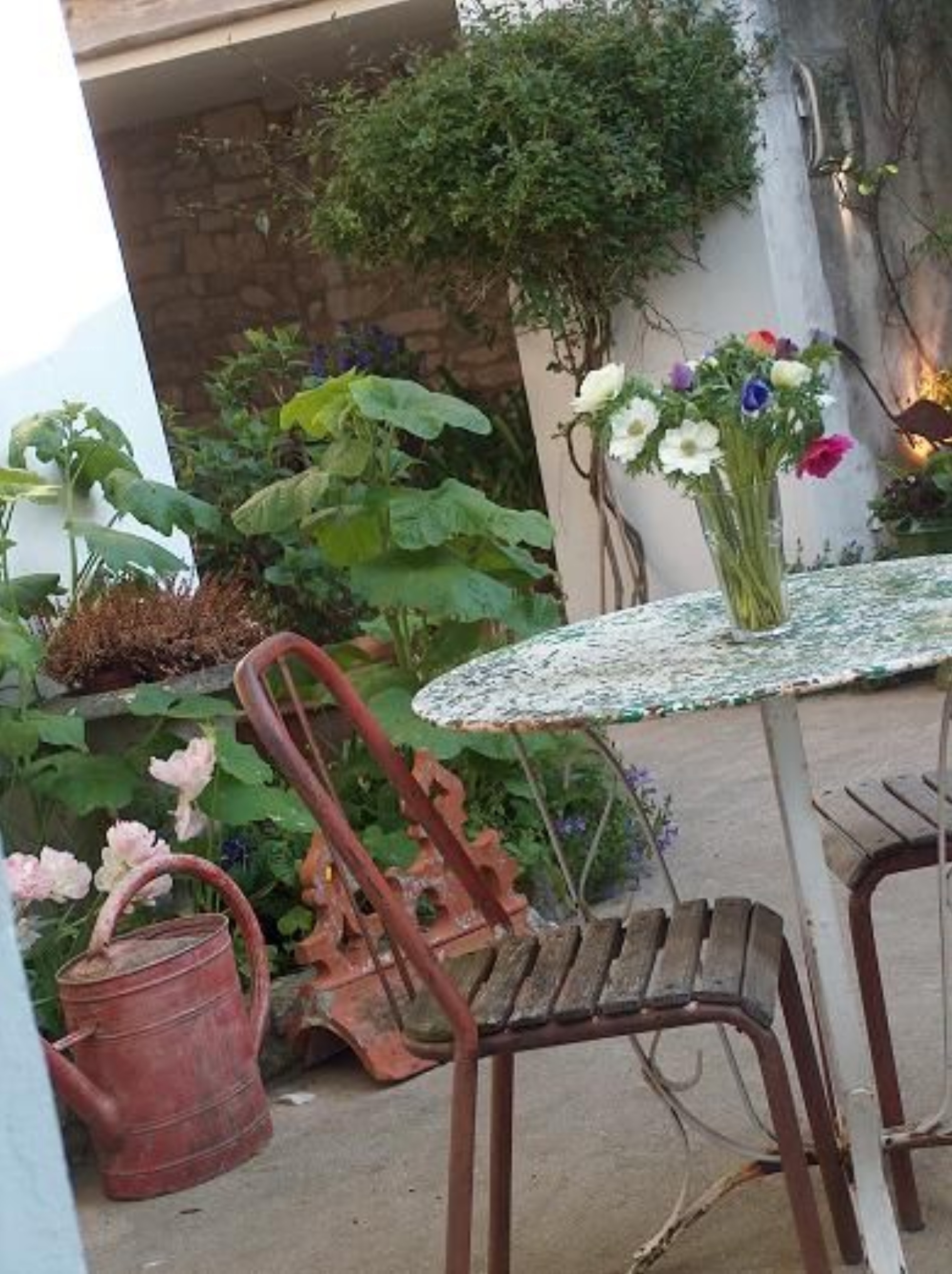 decoration jardin vintage