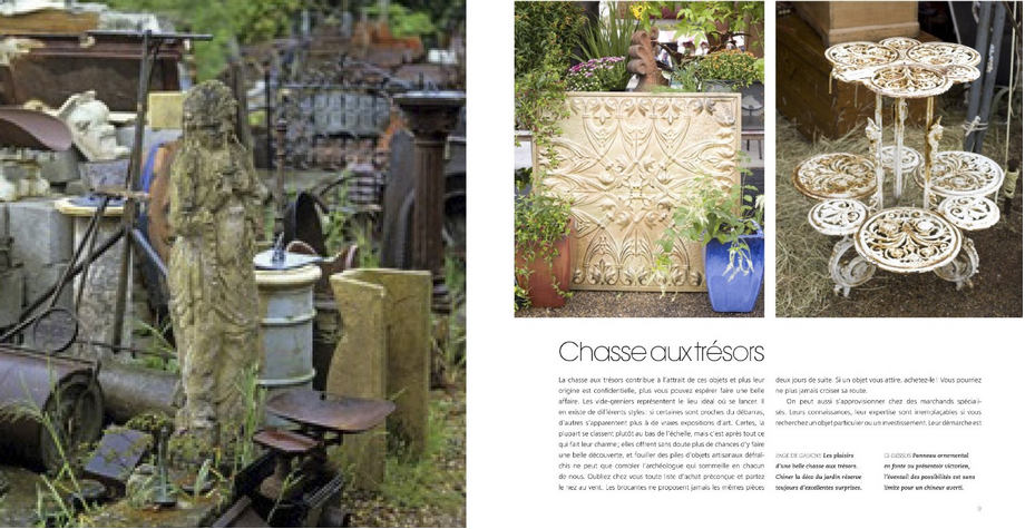 decoration jardin vintage