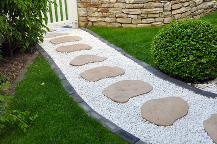 idee jardin avec gravier