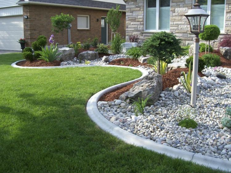 idee jardin avec gravier