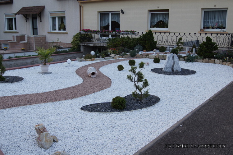 idee jardin avec gravier
