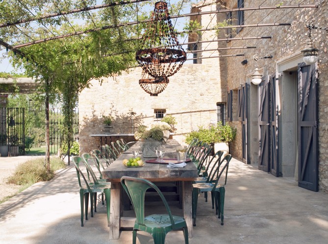 idee jardin campagne